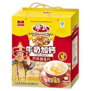 800克牛奶加钙营养燕麦片(礼盒)