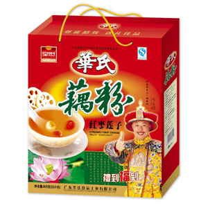 800克红枣莲子藕粉(礼盒)